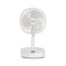 FOLDABLE FAN RECHARGABLE WHITE Φ20 4W 300-20509