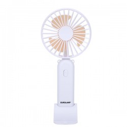 HAND FAN RECHARGEABLE WITH USB Φ9 WHITE-YELLOW 300-20528 HAND FAN RECHARGEABLE WITH USB Φ9 WHITE-YELLOW 300-20528
