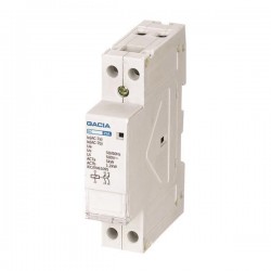 РЕЛЕ ЗА ШИНА 2Х25А 2NO 24V AC GACIA РЕЛЕ ЗА ШИНА 2Х25А 2NO 24V AC GACIA