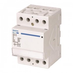 РЕЛЕ ЗА ШИНА 4X40А 4NO 24V AC GACIA РЕЛЕ ЗА ШИНА 4X40А 4NO 24V AC GACIA
