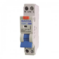 ОСВЕТЛЕНИЕ RCBO PL8HT 1P L+N B25A 30MA 6KA ОСВЕТЛЕНИЕ RCBO PL8HT 1P L+N B25A 30MA 6KA