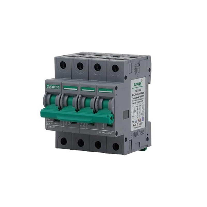 АВТОМАТИЧЕН ПРЕДПАЗИТЕЛ DC MCB SL7N-63 16A 1000V 4P SUNTREE АВТОМАТИЧЕН ПРЕДПАЗИТЕЛ DC MCB SL7N-63 16A 1000V 4P SUNTREE