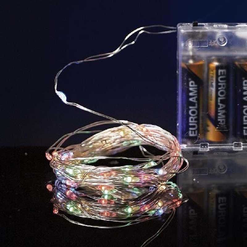 50 МИНИ LED СВЕТЛИНИ С ТАЙМЕР