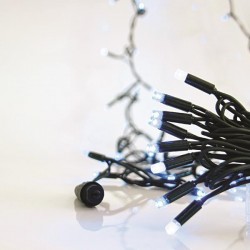 LINE, 100 LED 5mm WITH CUPS, 230V, CONNECTOR UNTIL 9, GREEN RUBBER WIRE, 90 BLUE LED + 10 WHITE FLASH LED PER 10cm, LEAD WIRE 1.5m, IP65 600-11103 LINE, 100 LED 5mm WITH CUPS, 230V, CONNECTOR UNTIL 9, GREEN RUBBER WIRE, 90 BLUE LED + 10 WHITE FLASH LED PER 10cm, LEAD WIRE 1.5m, IP65 600-11103