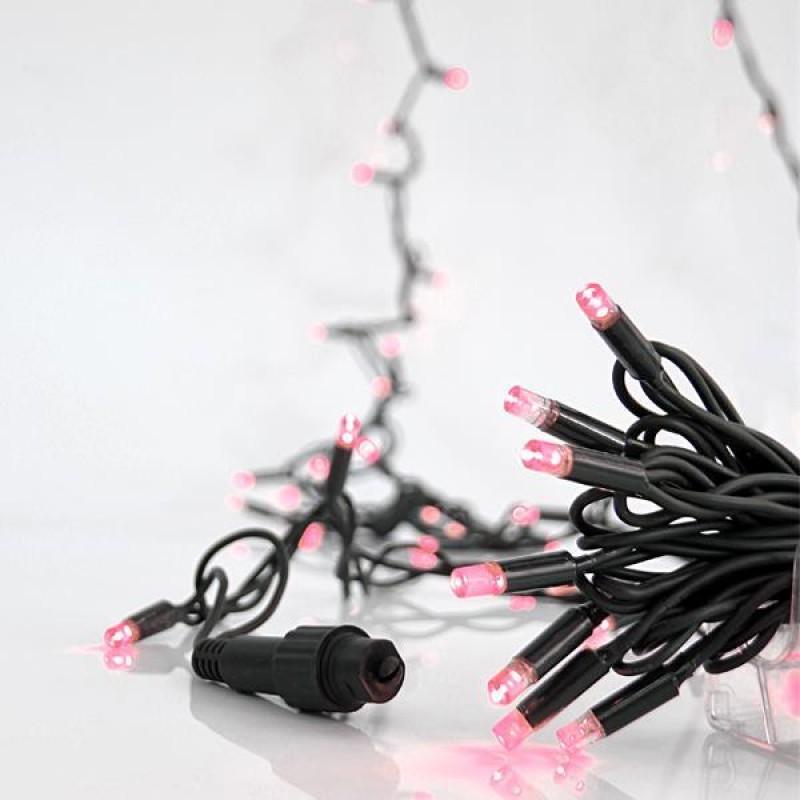 СВЕТЛИННА ЛИНИЯ С РОЗОВИ LED СВЕТЛИНИ