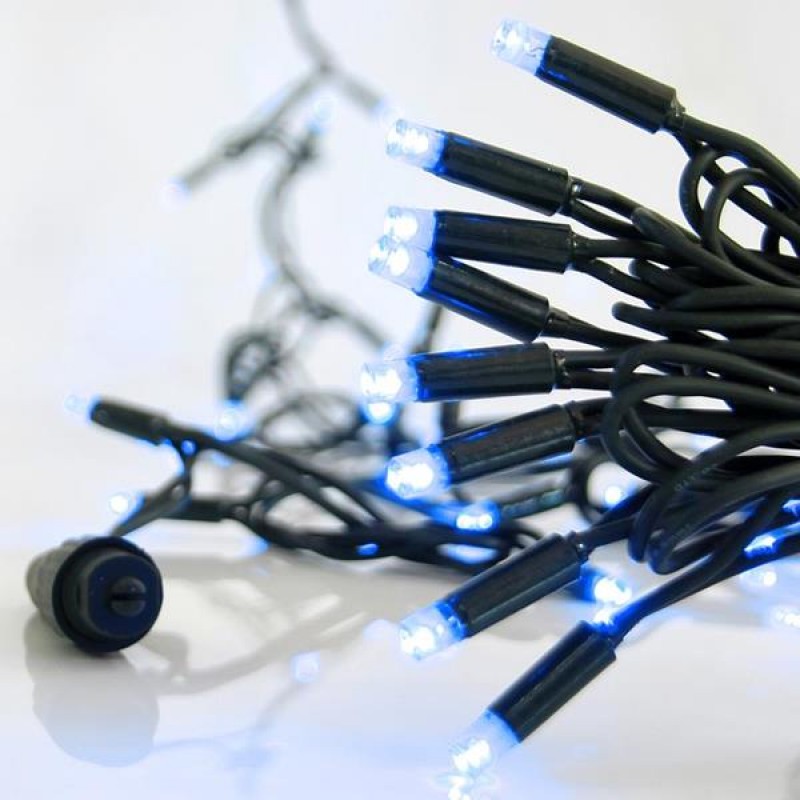СВЕТЛИННА ЛИНИЯ С 100 СИНИ LED ДИОДА