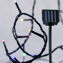 LINE, 96 LED 5mm, SOLAR PANEL, GREEN WIRE, MULTICOLOR LED PER 10cm, LEAD WIRE 1m, IP44 600-11298 LINE, 96 LED 5mm, SOLAR PANEL, GREEN WIRE, MULTICOLOR LED PER 10cm, LEAD WIRE 1m, IP44 600-11298