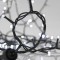 LINE, 700 LED 3mm, 31V, CONNECTOR UNTIL 2, WITH ADAPTOR, LEAD WIRE 300cm, GREEN WIRE, WHITE LED, PER 5cm, IP44 600-11339