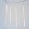 SNOWDROP, 240 LED, 7V ADAPTOR, CONNECTOR UNTIL 3, TRANSPARENT WIRE, 5 TUBES 50cm WITH WARM WHITE LED EVERY 1m, LEAD WIRE 5m, IP44 600-11431
