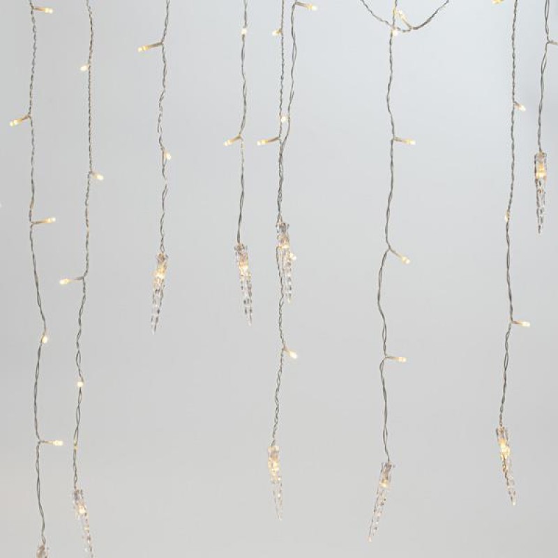 СВЕТЛИННИ ГИРЛЯНДИ СЪС СТАЛАКТИТИ 96 LED