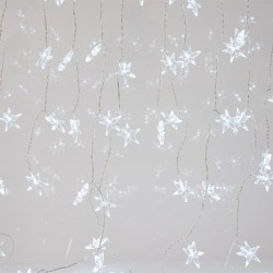 ICICLE, 90 LED 5mm ACRILYC STARS 4cm, 31V ADAPTOR, CONNECTOR UP TO 3, TRANSPARENT WIRE, WHITE LED, H90xW150cm, 3/7/4/6, LEAD WIRE 3m, IP44 600-11448 ICICLE, 90 LED 5mm ACRILYC STARS 4cm, 31V ADAPTOR, CONNECTOR UP TO 3, TRANSPARENT WIRE, WHITE LED, H90xW150cm, 3/7/4/6, LEAD WIRE 3m, IP44 600-11448
