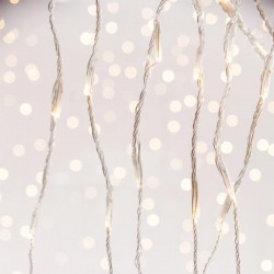 CURTAIN, 240 LED 3mm, 31V ADAPTOR WITH SNOWFALL MULTIFUNCTION, TRANSPARENT WIRE, WHITE LED (H100 x W200cm, 20 LINES x 12 LED), LEAD WIRE 3m, IP44 600-11456 CURTAIN, 240 LED 3mm, 31V ADAPTOR WITH SNOWFALL MULTIFUNCTION, TRANSPARENT WIRE, WHITE LED (H100 x W200cm, 20 LINES x 12 LED), LEAD WIRE 3m, IP44 600-11456