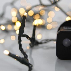 LINE, 100 LED 3mm, 31V ADAPTOR WITH 8 MULTIFUNCTIONS, GREEN WIRE, WARM WHITE LED PER 5cm, LEAD WIRE 3m, IP44 600-11501 LINE, 100 LED 3mm, 31V ADAPTOR WITH 8 MULTIFUNCTIONS, GREEN WIRE, WARM WHITE LED PER 5cm, LEAD WIRE 3m, IP44 600-11501