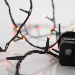 LINE, 100 LED 3mm, 31V ADAPTOR WITH 8 MULTIFUNCTIONS, GREEN WIRE,RED LED PER 5cm, LEAD WIRE 3m, IP44 600-11505 LINE, 100 LED 3mm, 31V ADAPTOR WITH 8 MULTIFUNCTIONS, GREEN WIRE,RED LED PER 5cm, LEAD WIRE 3m, IP44 600-11505