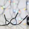 LINE, 300 LED 3mm, 31V ADAPTOR WITH 8 MULTIFUNCTIONS, GREEN WIRE, MULTICOLOR LED PER 5cm, LEAD WIRE 3m, IP44 600-11542