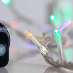 240 LED ЛАМПИЧКИ С 8 РЕЖИМА НА СВЕТЕНЕ