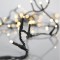 LINE, 300 LED 3mm, 31V ADAPTOR, M/F, WITH MEMORY, REMOTE CONTROL, TIMER AND DIMMER, CONNECTOR UNTIL 3, GREEN WIRE, WHITE AND WARM WHITE LED ONE BY ONE, EVERY 5cm, LEAD WIRE 3m, IP44 600-11588