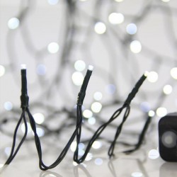 LINE, 1500 LED 3mm, 31V ADAPTOR WITH 8 MULTIFUNCTIONS, GREEN WIRE, WHITE LED PER 5cm, LEAD WIRE 3m, IP44 600-11598