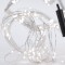 OCTOPUS, 400 MINI LED, 4.5V ADAPTOR, SILVER COPPER WIRE, WHITE LED PER 10cm (16 LINES X 25LED), LEAD WIRE 5m, IP44 600-11711