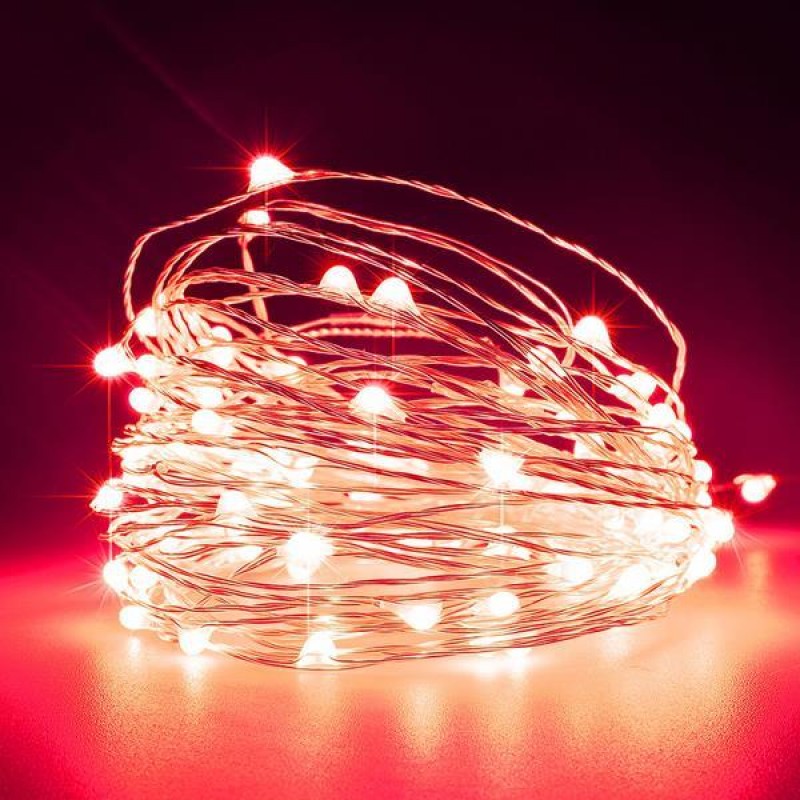 СВЕТЛИННА ЛЕНТА 100 LED СРЕБРИСТА СВЕТЛИННА ЛЕНТА 100 LED СРЕБРИСТА