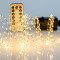 LINE, 300 MINI LED, 31V, WITH REMOTE CONTROL (ON/OFF, TIMER, DIMMER), WITH ADAPTOR, LEAD WIRE 300cm, BRONZE COPPER WIRE, WARM WHITE LED, PER 1,5 cm, IP44 600-11735