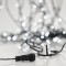 LINE, 180 LED 3mm, CONNECTOR UNTIL 6, GREEN WIRE, WHITE LED PER 7.5cm, IP44, (NO ADAPTOR, NO LEAD WIRE) 600-11805