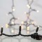 LINE, 96 LED, 24V, 2 CONNECTORS, GREEN RUBBER WIRE, WARM WHITE LED PER 10cm, SET 5 LINES AND ONE EXTENSION 300cm, ΙΡ65 600-11986