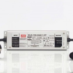 ADAPTOR WITH GREEN RUBBER LEAD WIRE, 24V, 150W, 3m, IP65 600-11988 ADAPTOR WITH GREEN RUBBER LEAD WIRE, 24V, 150W, 3m, IP65 600-11988