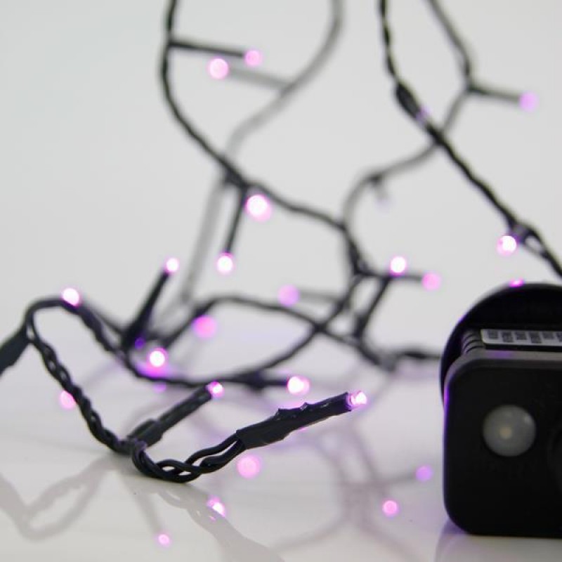СВЕТЛИННА ЛИНИЯ С 100 LED ДИОДА - ЛИЛАВИ СВЕТЛИННА ЛИНИЯ С 100 LED ДИОДА - ЛИЛАВИ