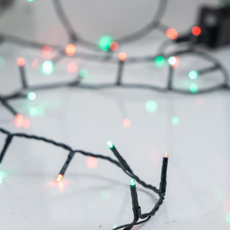 СВЕТЛИННА ЛЕНТА С 240 LED ДИОДА - ЧЕРВЕНО И ЗЕЛЕНО