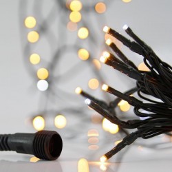 LINE, 100 LED 3mm, 31V ADAPTOR, 4 CONNECTORS UNTIL 3 SET, GREEN PVC WIRE, WARM WHITE LED + 9 WHITE FLASH LED, PER 10cm, LEAD WIRE 3m, IP44 600-15246 LINE, 100 LED 3mm, 31V ADAPTOR, 4 CONNECTORS UNTIL 3 SET, GREEN PVC WIRE, WARM WHITE LED + 9 WHITE FLASH LED, PER 10cm, LEAD WIRE 3m, IP44 600-15246