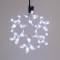 СНЕЖИНКА С LED ЛЕНТА 2М, БЯЛА