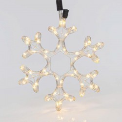 СНЕЖИНКА С LED СВЕТЛИНИ 2M, ТОПЛА БЯЛА СНЕЖИНКА С LED СВЕТЛИНИ 2M, ТОПЛА БЯЛА