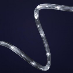 ROPE LIGHT, 2-WAY, WHITE, 100m, 36 BULBS/m 600-22001