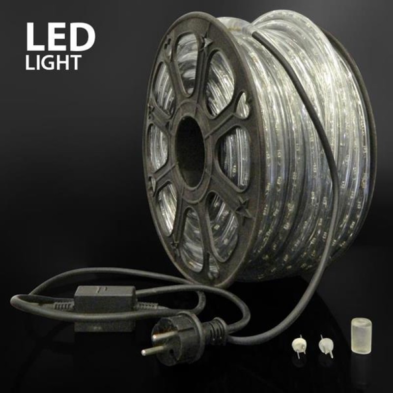 СВЕТЛИННА ГИРЛЯНДА LED, ТОПЛА БЯЛА СВЕТЛИНА, 50 МЕТРА