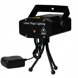 LASER PROJECTOR, WITH PROGRAMM, WITH COLORED CHRISTMAS DESINGS, 13x11,5x8,5cm, IP20 600-22307