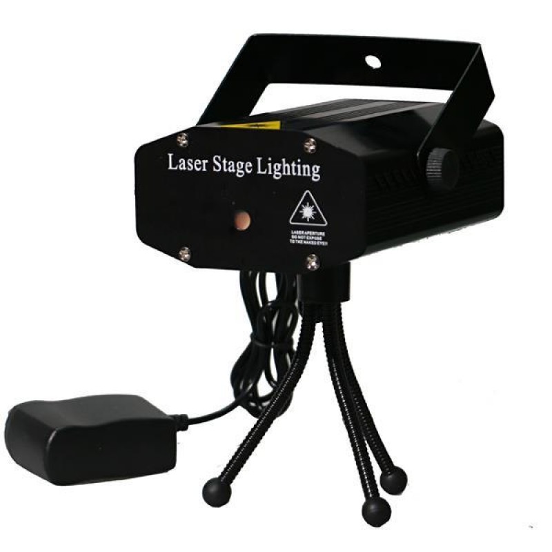 LASER PROJECTOR, WITH PROGRAMM, WITH COLORED CHRISTMAS DESINGS, 13x11,5x8,5cm, IP20 600-22307