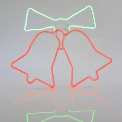 BELLS, 3m NEON LED ROPE LIGHT, 2-WAY, RED, 59x47cm, IP44 600-23003 BELLS, 3m NEON LED ROPE LIGHT, 2-WAY, RED, 59x47cm, IP44 600-23003