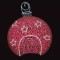 PROFESSIONAL DESIGN, BALL 3D, WHITE LED ROPE LIGHT, WITH RED LED, IP65 600-23072