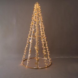 PROFESSIONAL DESIGN, TREE 3D WITH LEAVES, WARM WHITE LED, 240x120x120cm, IP65 600-23357 PROFESSIONAL DESIGN, TREE 3D WITH LEAVES, WARM WHITE LED, 240x120x120cm, IP65 600-23357