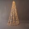 PROFESSIONAL DESIGN, TREE 3D WITH LEAVES, WARM WHITE LED, 240x120x120cm, IP65 600-23357