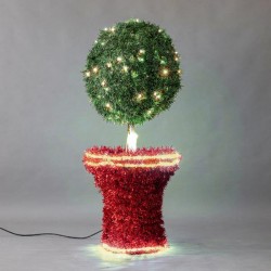 PROFESSIONAL DESIGN, FLOWERPOT 3D, WITH WARM WHITE LED ROPE LIGHT, WARM WHITE LED,130x80x80cm,IP65 600-23388 PROFESSIONAL DESIGN, FLOWERPOT 3D, WITH WARM WHITE LED ROPE LIGHT, WARM WHITE LED,130x80x80cm,IP65 600-23388
