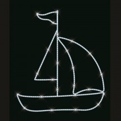 ПРОФЕСИОНАЛНО КОРАБЧЕ С БЕЛИ LED СВЕТЛИНИ ПРОФЕСИОНАЛНО КОРАБЧЕ С БЕЛИ LED СВЕТЛИНИ