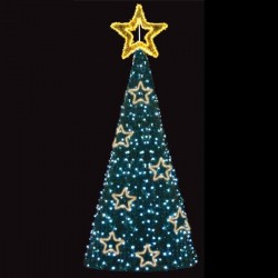 PROFESSIONAL DESIGN,CHRISTMAS TREE 3D, WARM WHITE AND YELLOW LED ROPE LIGHT, WHITE LED, 500x180cm, IP65 600-23439 PROFESSIONAL DESIGN,CHRISTMAS TREE 3D, WARM WHITE AND YELLOW LED ROPE LIGHT, WHITE LED, 500x180cm, IP65 600-23439