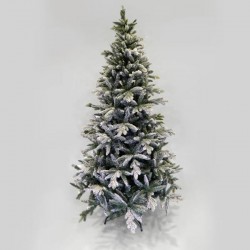 FIR MIXED PLASTIC WITH PVC, SNOWY, 2,40m 600-30145