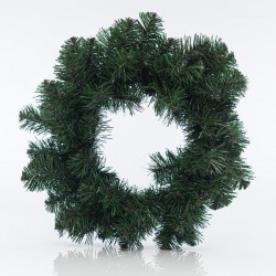 WREATH 50cm, 80 TIPS (TIPS WIDTH 8cm), GREEN COLOUR 600-30223
