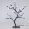 CHERRY TREE, 36 LED 5mm WITH TRANSPARENT SILICONE FLOWERS, WITH ADAPTOR, WHITE LED, LEAD WIRE 500cm, 45cm, IP44 600-30514
