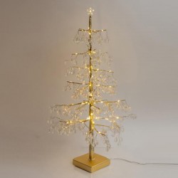 ACRILIC CHAMPAGNE TREE WITH TOP STAR, 4,5V ADAPTOR, 80 WARM WHITE MINI LED, 60cm, IP44 600-30547 ACRILIC CHAMPAGNE TREE WITH TOP STAR, 4,5V ADAPTOR, 80 WARM WHITE MINI LED, 60cm, IP44 600-30547