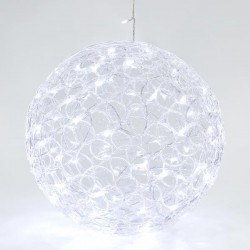 АКРИЛНА ТОПКА С 100 БЕЛИ LED СВЕТЛИНИ АКРИЛНА ТОПКА С 100 БЕЛИ LED СВЕТЛИНИ