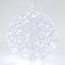 АКРИЛНА ТОПКА С 100 БЕЛИ LED СВЕТЛИНИ